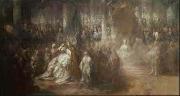 Carl Gustaf Pilo The coronation of Gustaf III, in the collection of the National Museum Spain oil painting reproduction